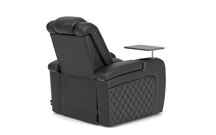 Runner 2 Power Recliner in Black